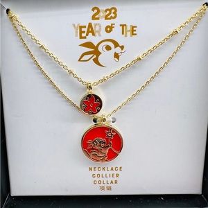 Disney Parks, Lunar New Year 2023 Year of the Rabbit-Golden Thumper necklace